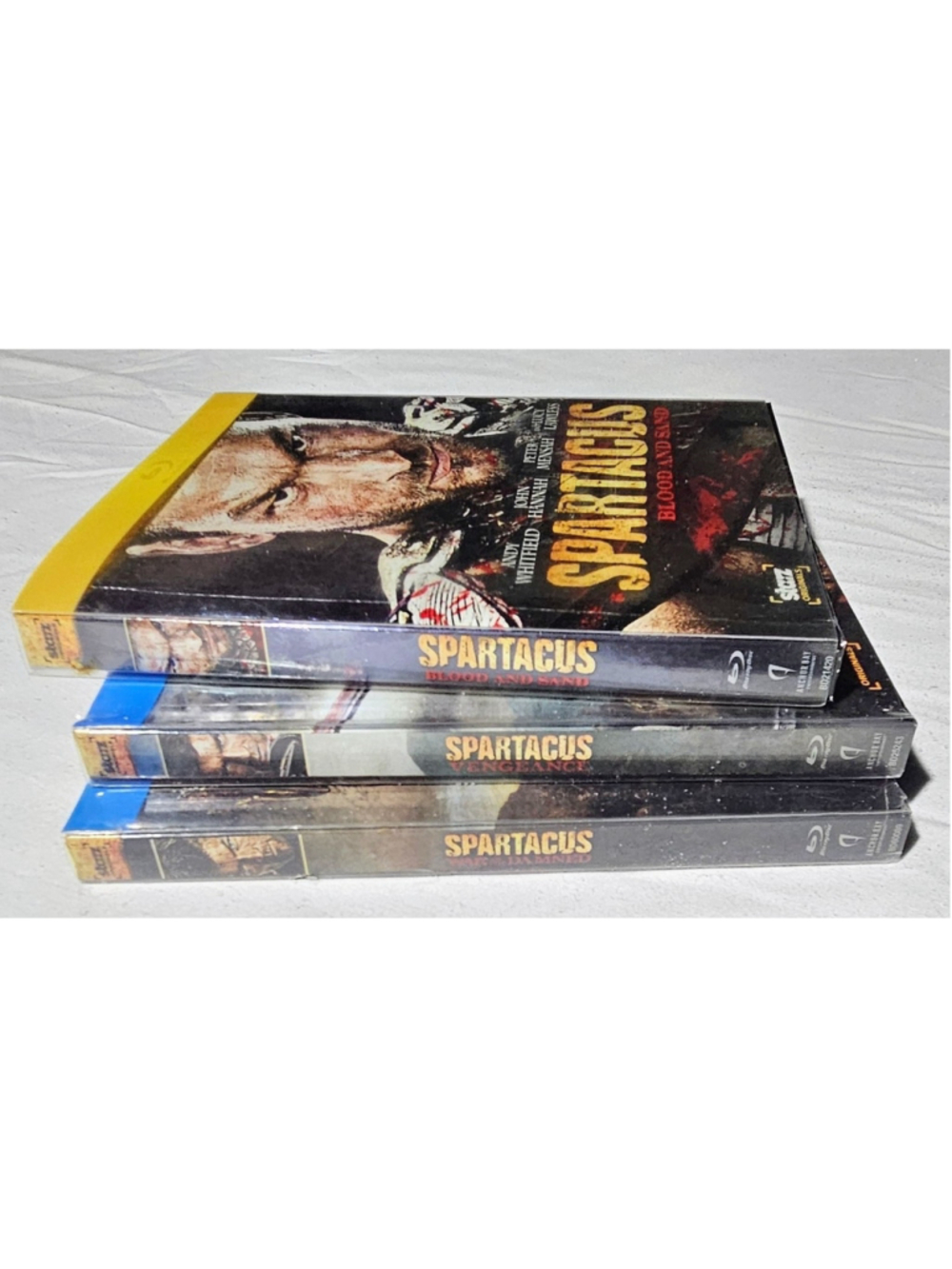 Spartacus Season 1-3 DVD Complete TV Series Liam McIntyre NEVER WATCHED